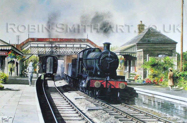 Manor Class at Wilmcote Station