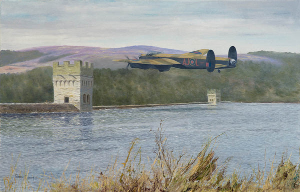 Derwent Dam, practice run. Limited Edition Print